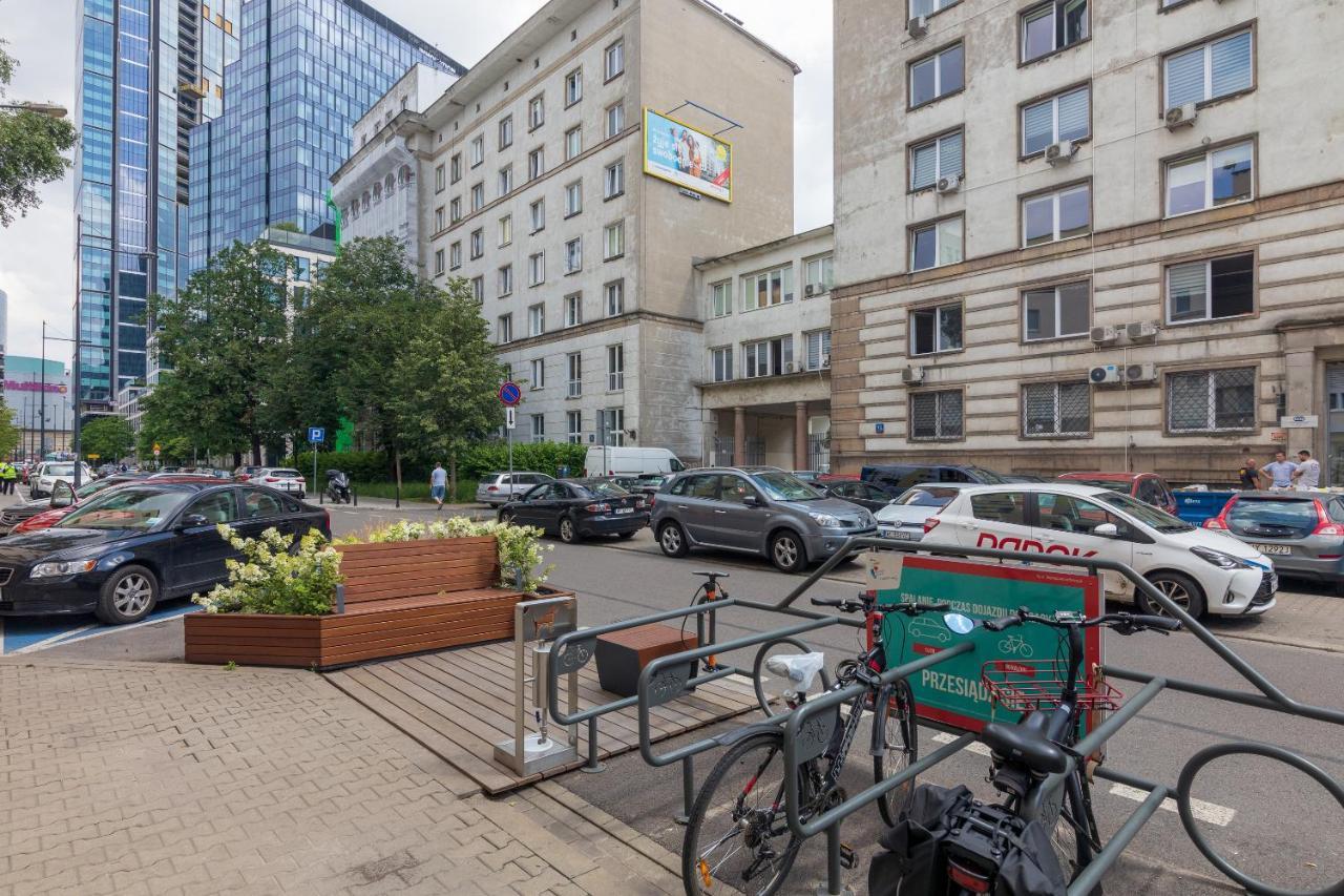 Chmielna City View Studio Leilighet Warszawa Eksteriør bilde